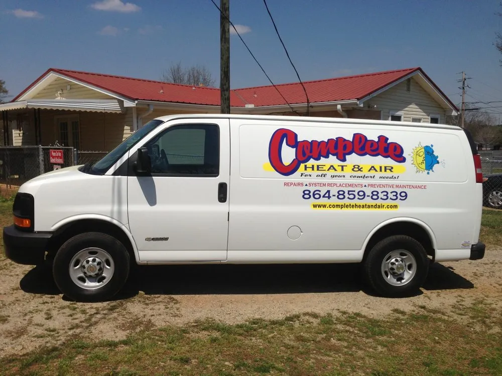 Slide of Complete Heat and Air