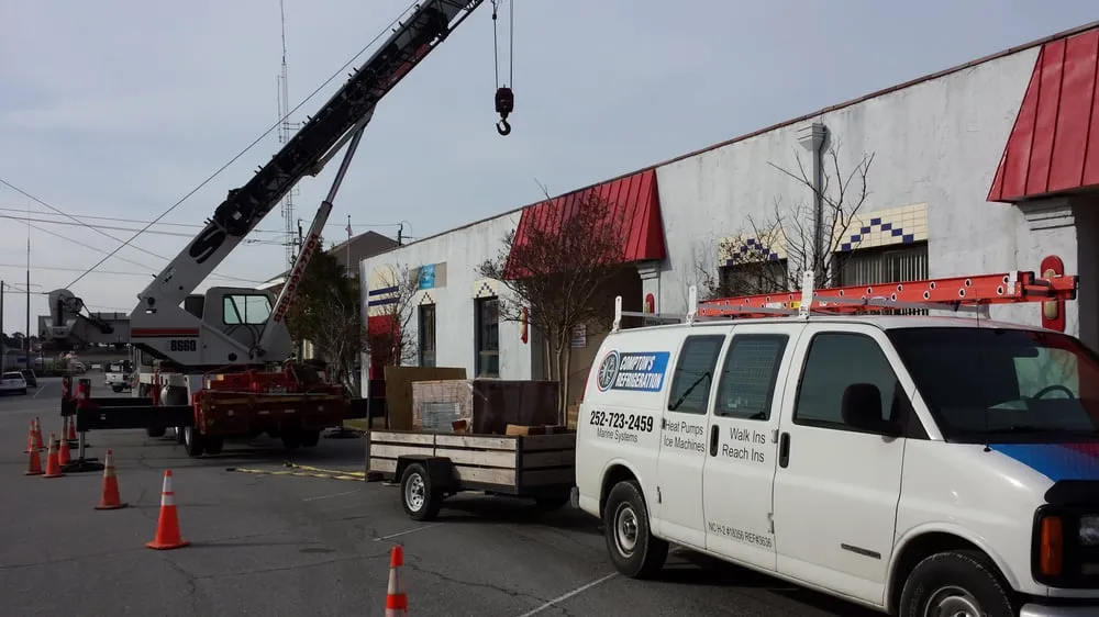 Slide of Compton's Refrigeration