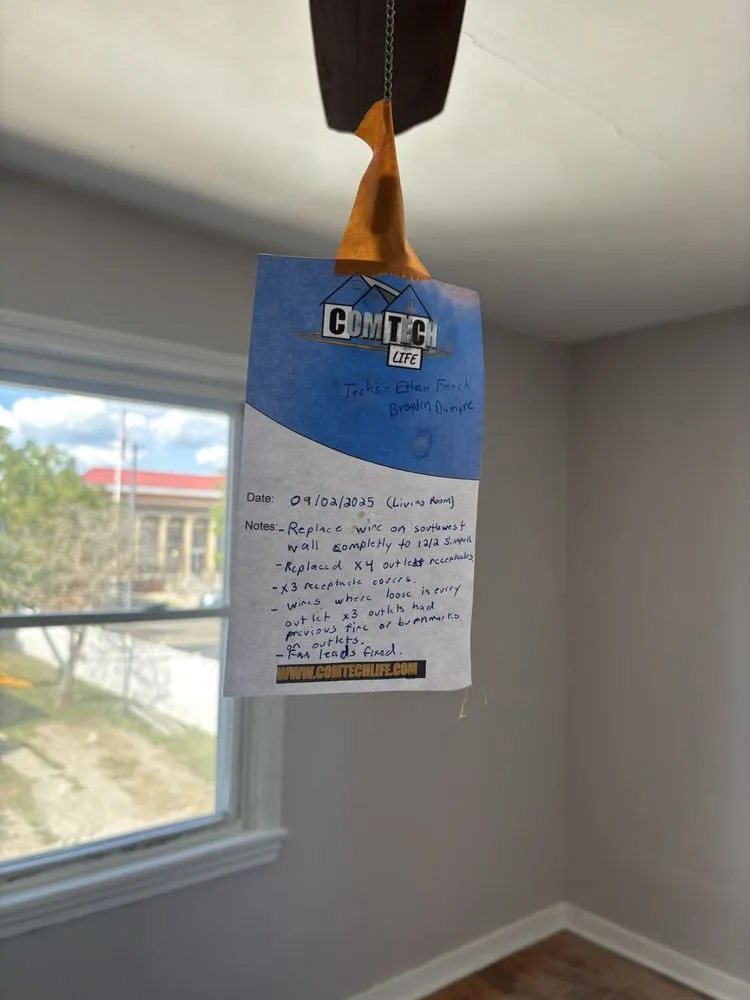 Slide of Comtech life