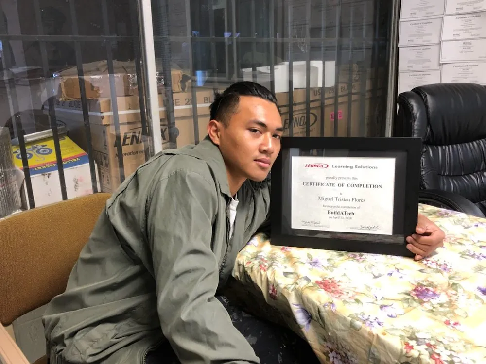 Slide of Conditioned Aire