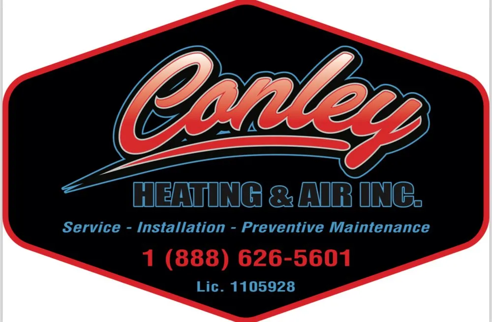 Slide of Conley Heating  & Air