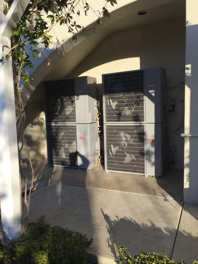 Slide of Connected Heating and Air Conditioning