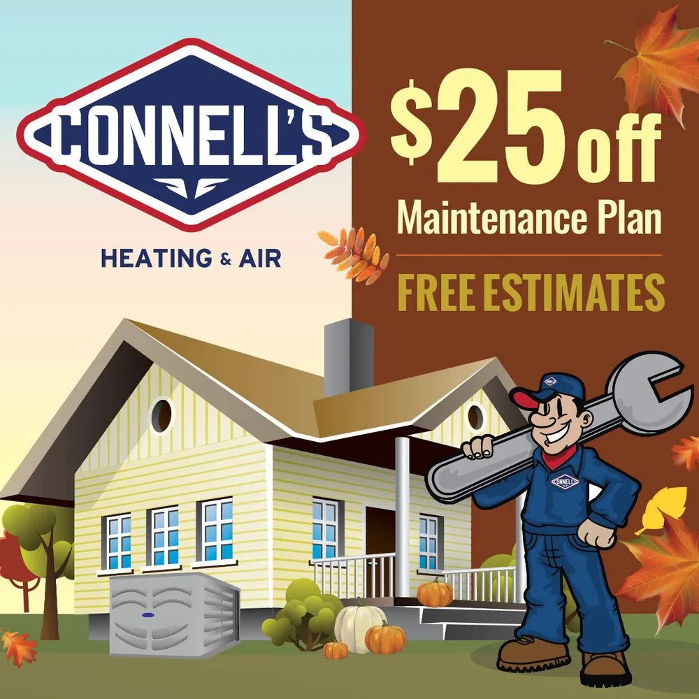 Slide of Connell's Heating and Air