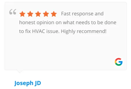 Slide of Connell's Heating and Air