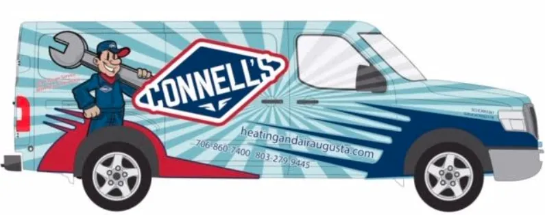 Slide of Connell's Heating and Air
