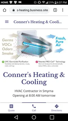 Conner's Heating & Cooling