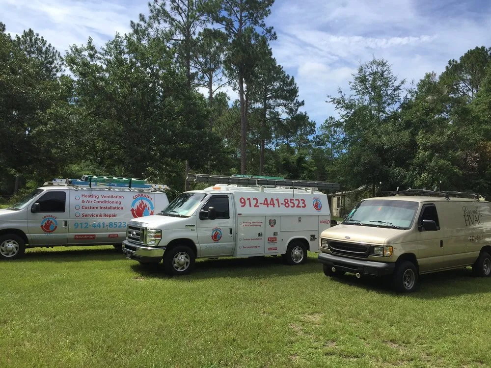 Slide of Conrad's HVAC