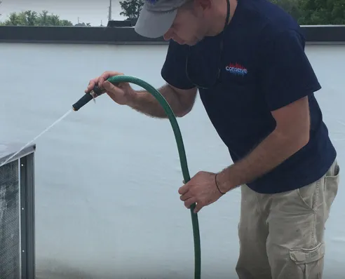 Slide of Conserve Heating and Cooling