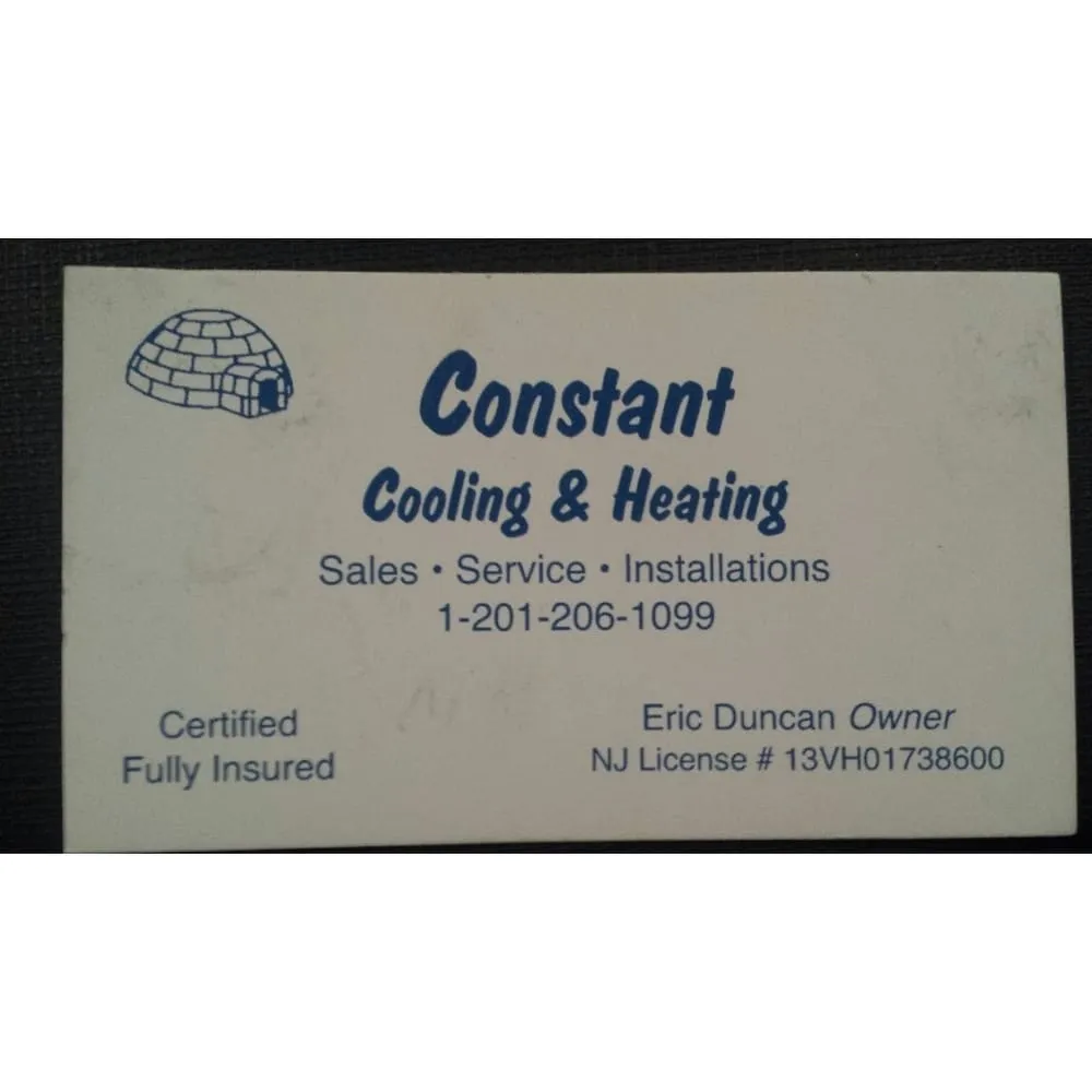 Slide of Constant Cooling and Heating