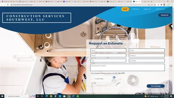 Construction Services Southwest Logo