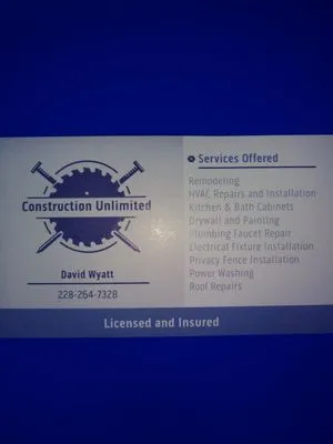 Construction Unlimited Logo