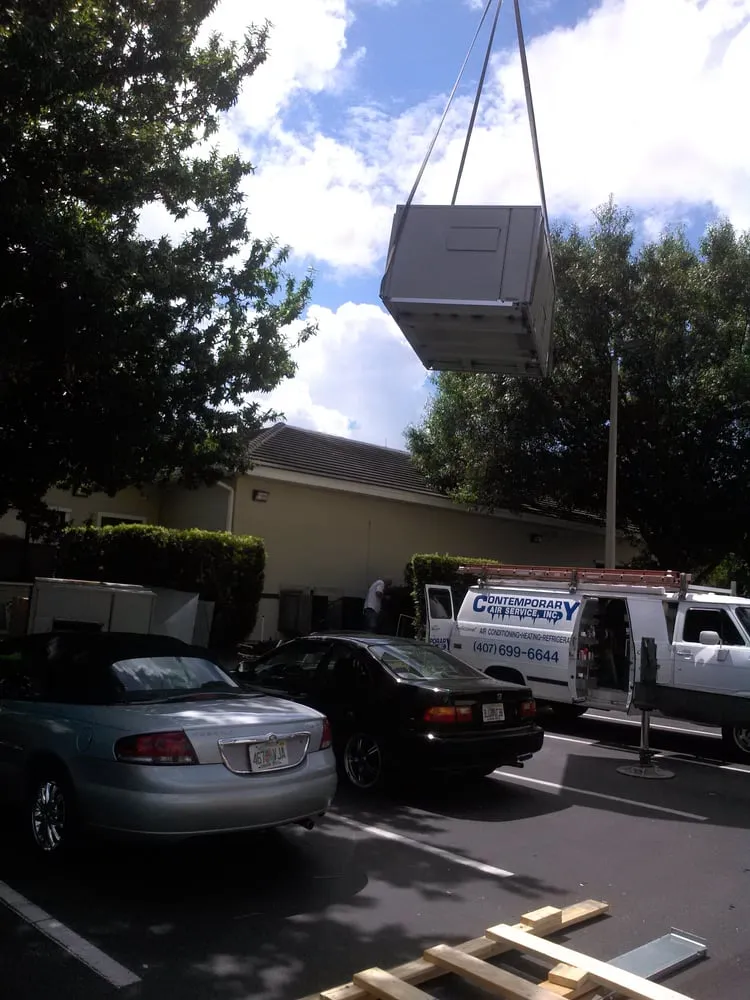 Slide of Contemporary Air Service