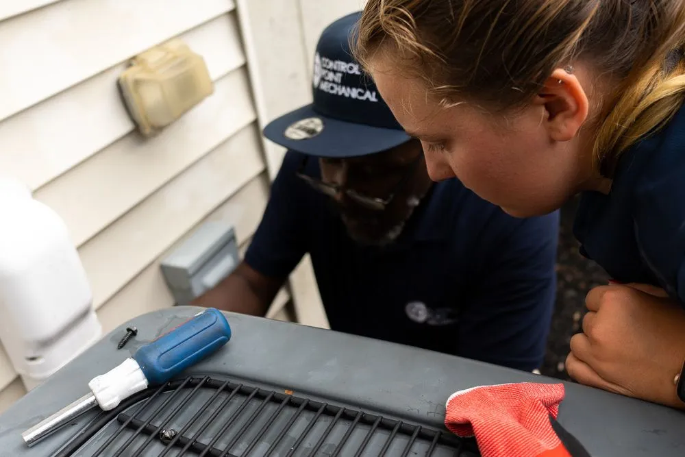 Slide of Control Point Heating * Cooling * Plumbing * Electric