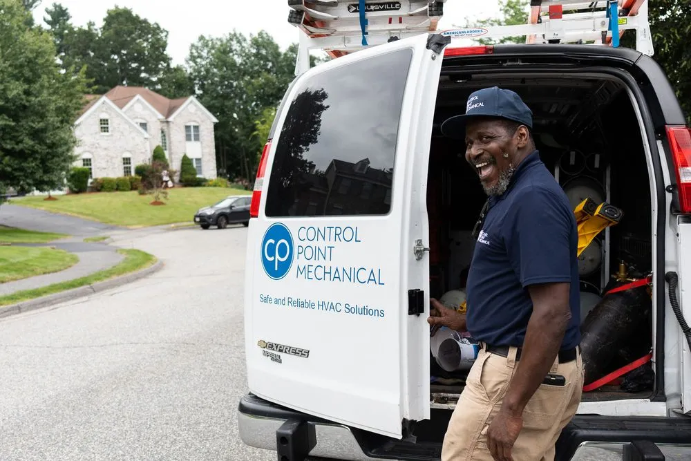 Slide of Control Point Heating * Cooling * Plumbing * Electric