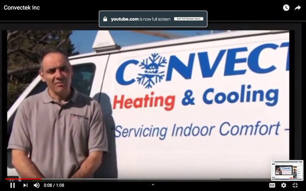 Slide of ConvecTek Heating & Cooling