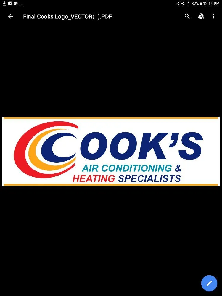 Slide of Cook's Air Conditioning & Heating Specialists
