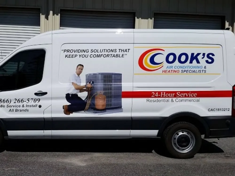 Slide of Cook's Air Conditioning and Heating Specialists