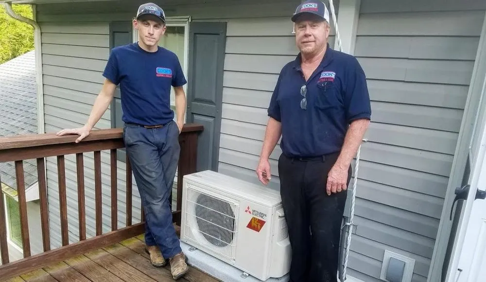 Slide of Cook's Heating & Cooling Services