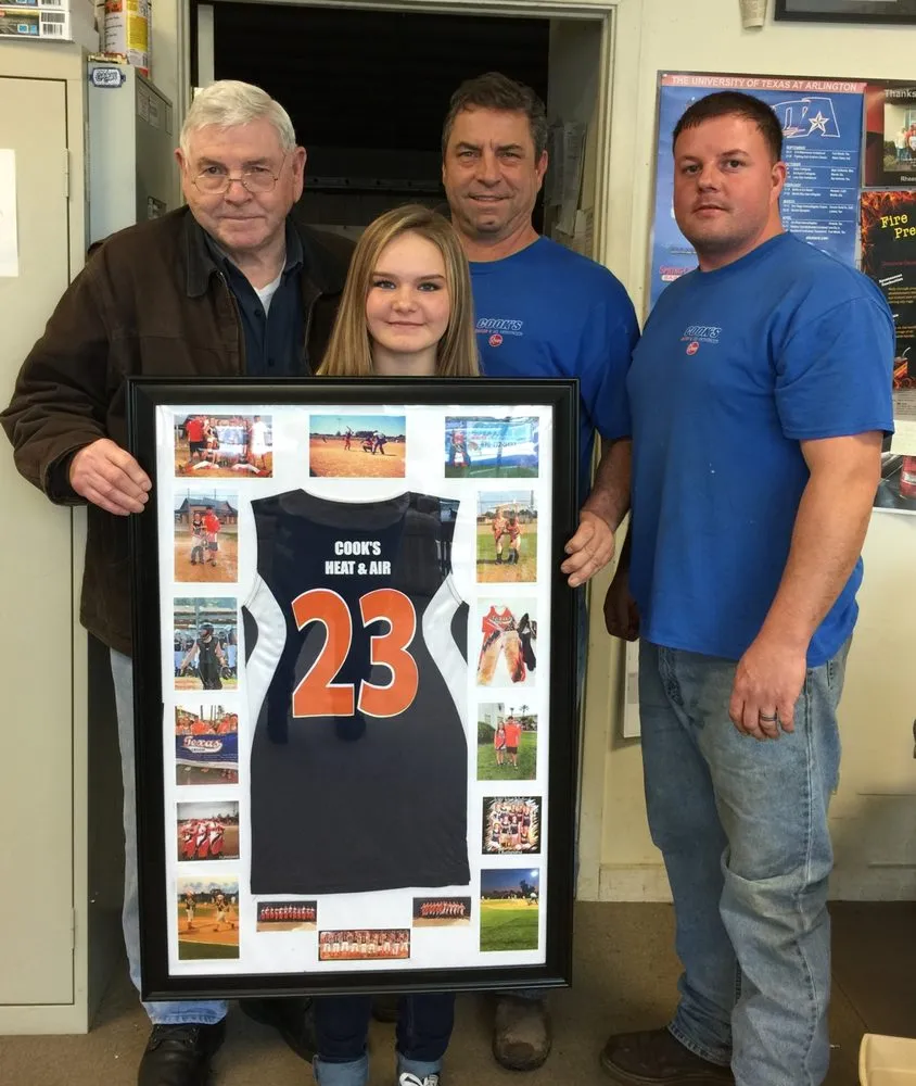 Slide of Cook's Heating and Air Conditioning