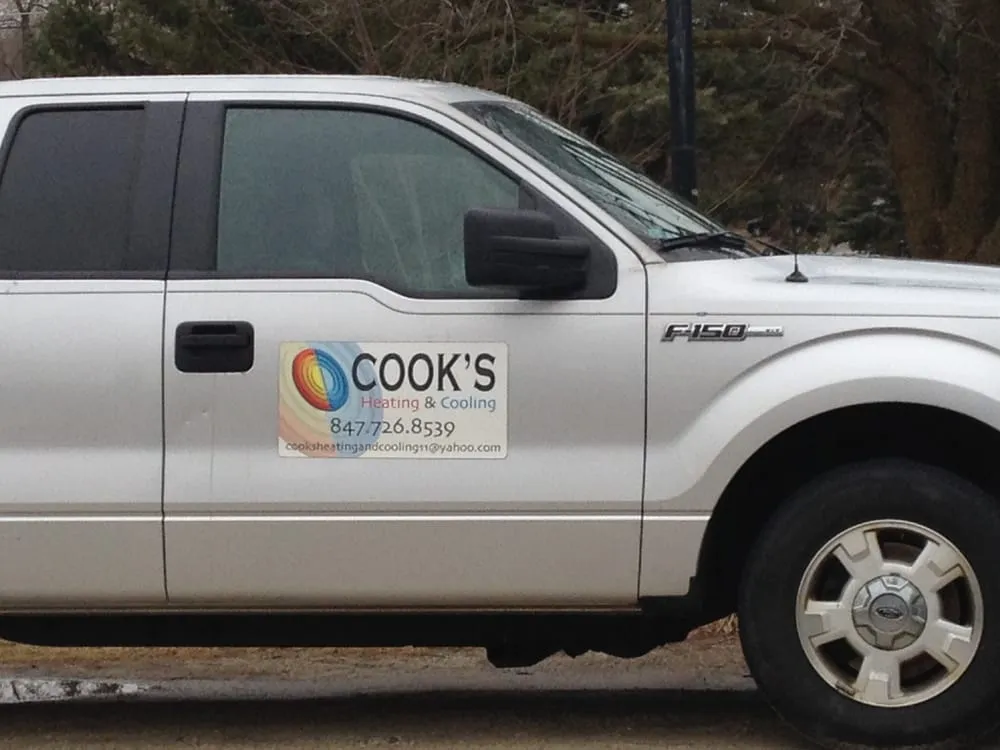 Slide of Cook's Heating and Cooling