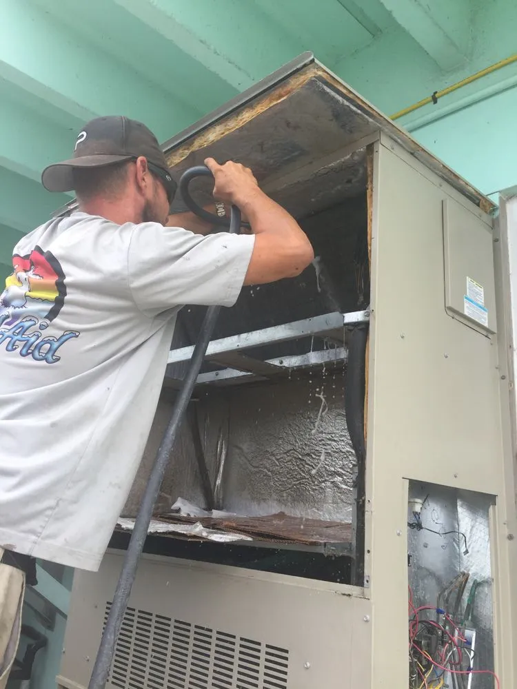 Slide of Cool Aid Air Conditioning