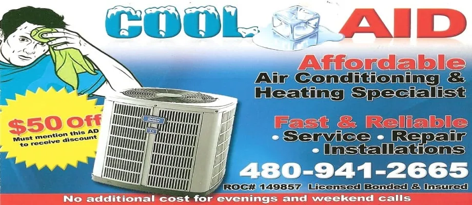 Slide of Cool Aid Air Conditioning LLC