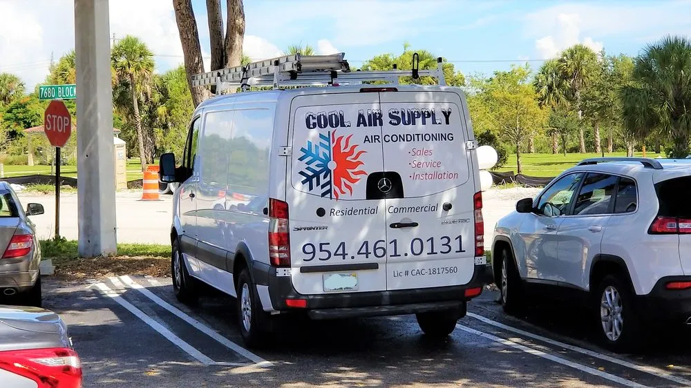 Slide of Cool Air Conditioning Systems