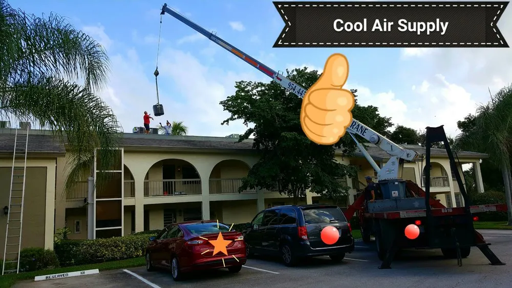 Slide of Cool Air Conditioning Systems