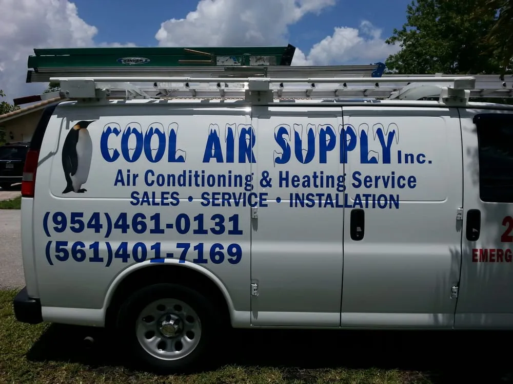 Slide of Cool Air Conditioning Systems