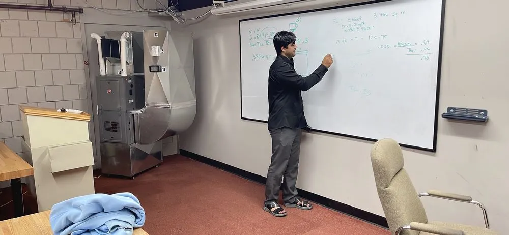 Slide of Cool Air Repair