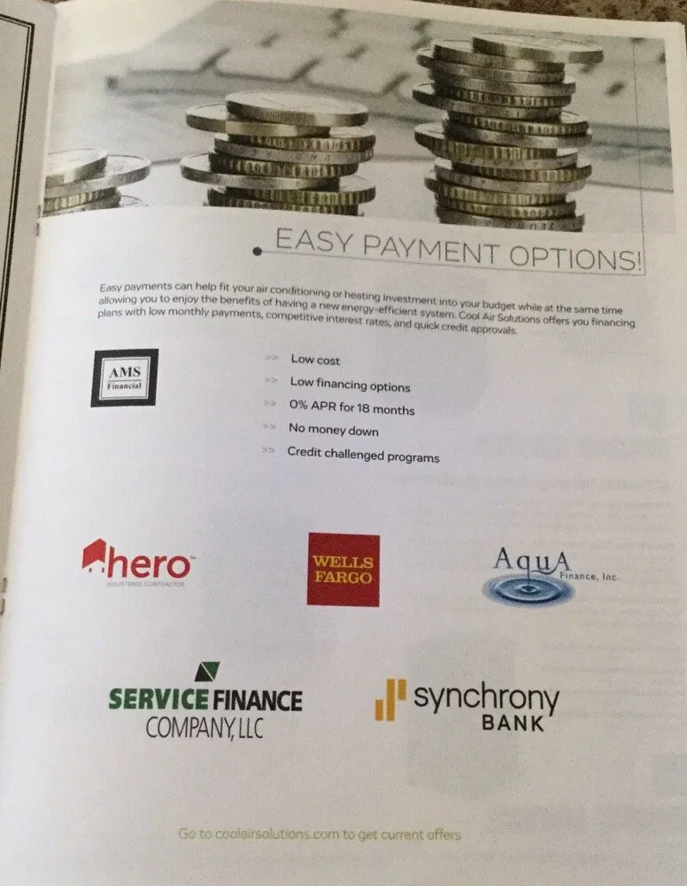 Slide of Cool Air Solutions Heating and Air Conditioning - Vista