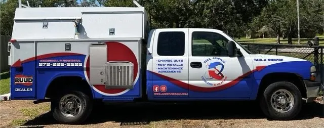 Slide of Cool Arrows Cooling & Heating