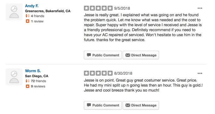 Slide of Cool Breeze Heating and Air