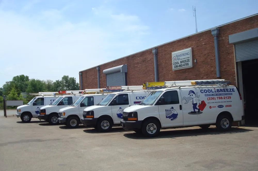 Certified heating and cooling service same-day service in Winston-Salem, NC by Cool Breeze Heating And Air