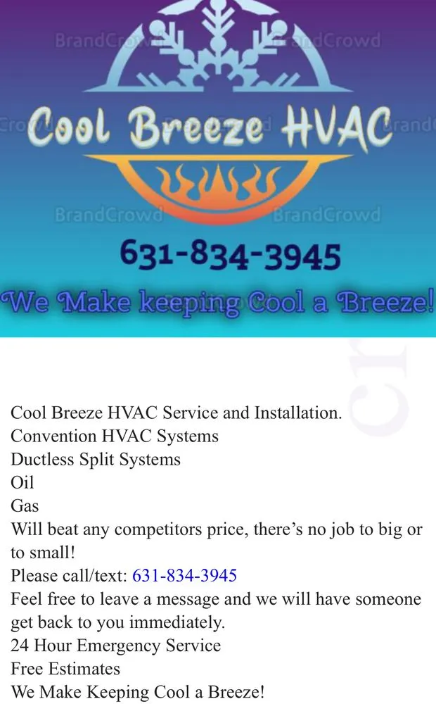 Slide of Cool Breeze HVAC