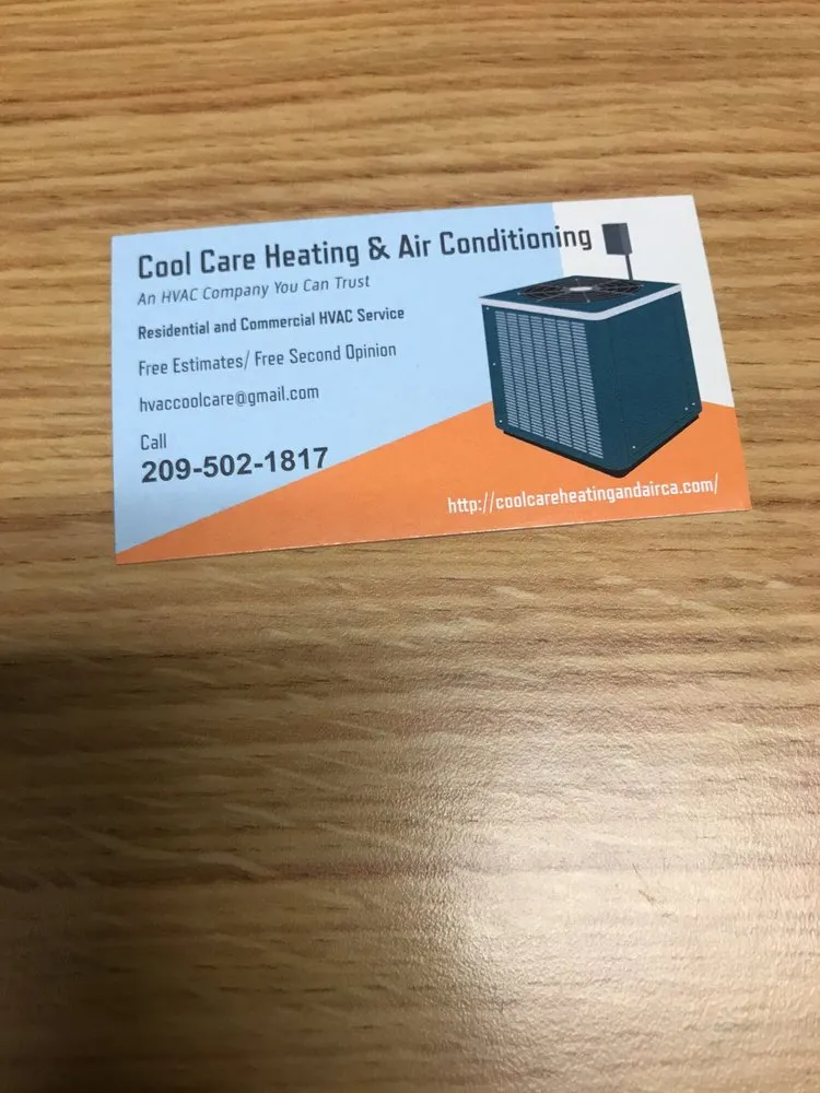 Slide of Cool Care Heating & Air