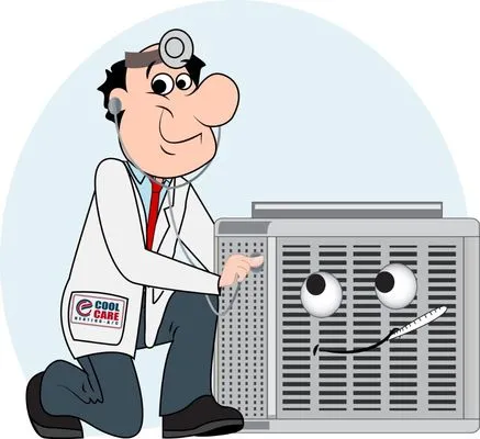 Cool Care Heating and Air Conditioning Logo
