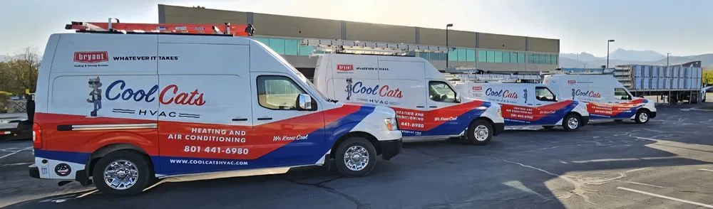 Slide of cool cats HVAC