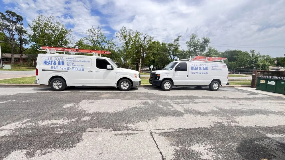 Slide of Cool Down Heating and Air