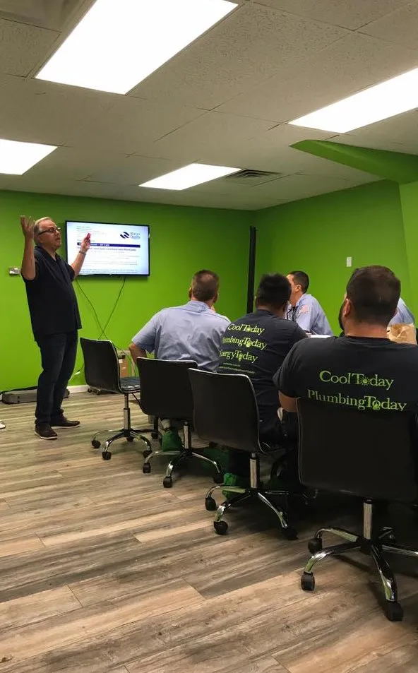 Slide of Cool Energy Plumbing Today