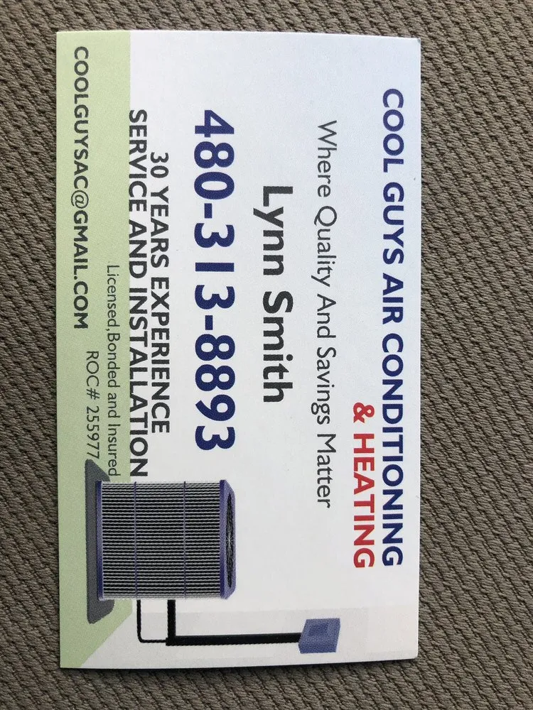 Slide of Cool Guys Air Conditioning and Heating