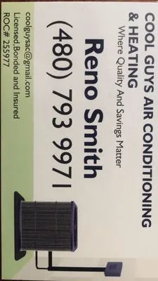 Cool Guys Air Conditioning and Heating Logo