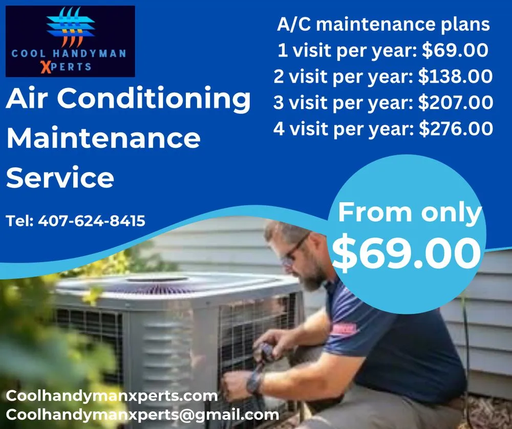 Reliable heating and cooling service for local homeowners in Port St. Lucie, FL by Cool Handyman Xperts