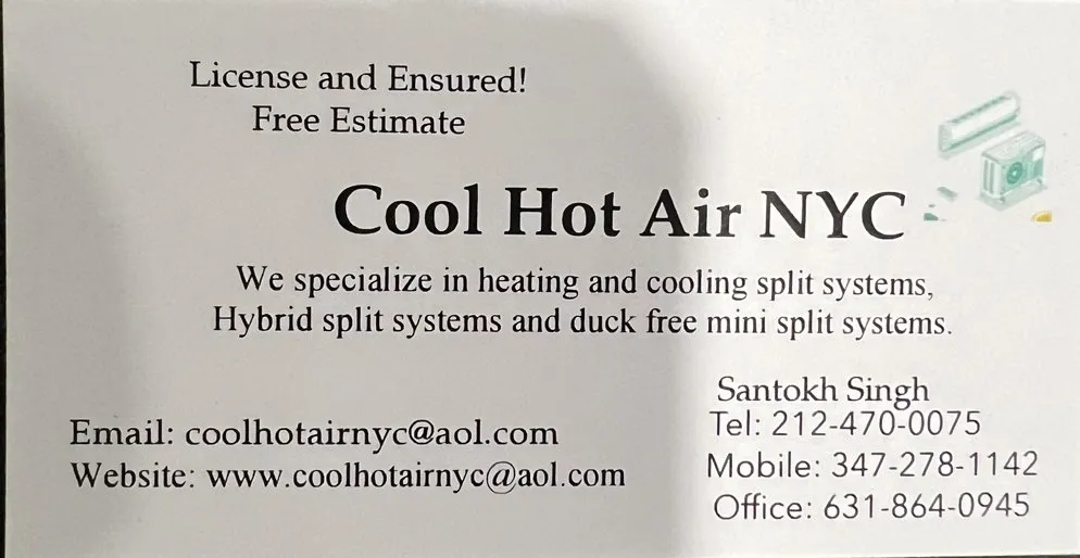 Slide of Cool Hot Air NYC