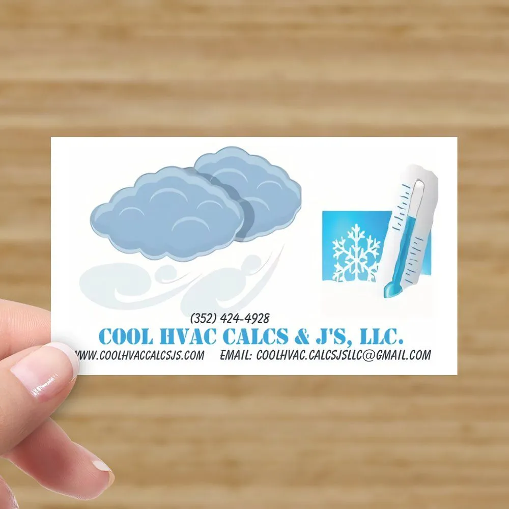 Slide of Cool HVAC Calcs & J's
