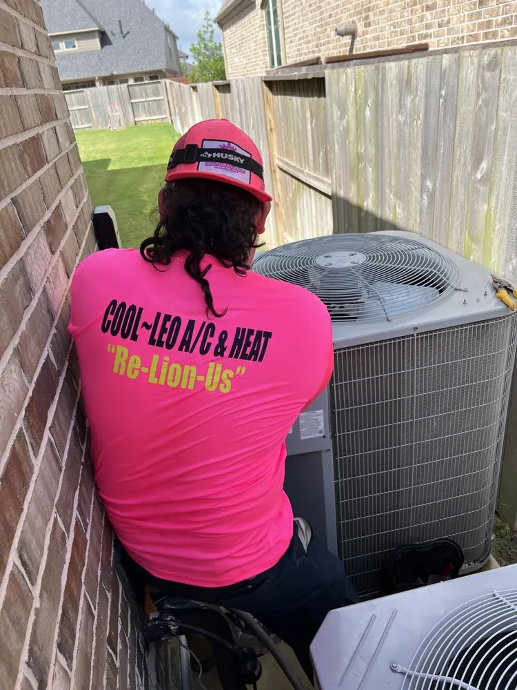Slide of Cool Leo Ac & Heat
