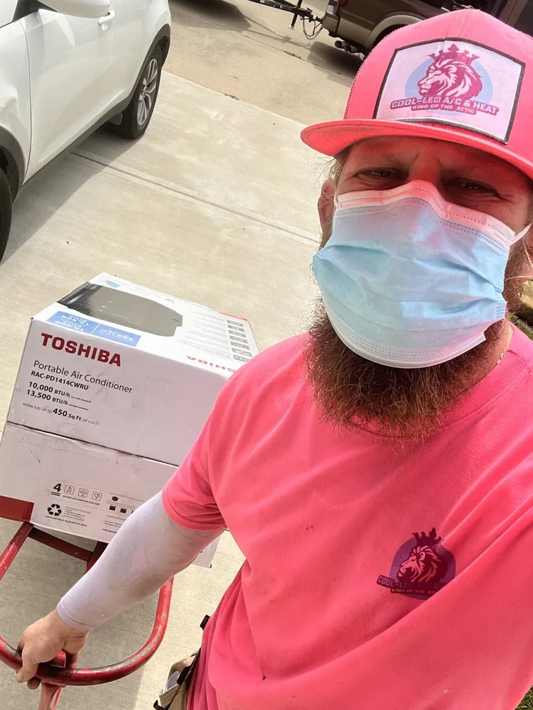 Slide of Cool Leo Ac & Heat