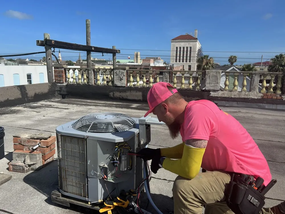 Slide of Cool Leo Ac & Heat