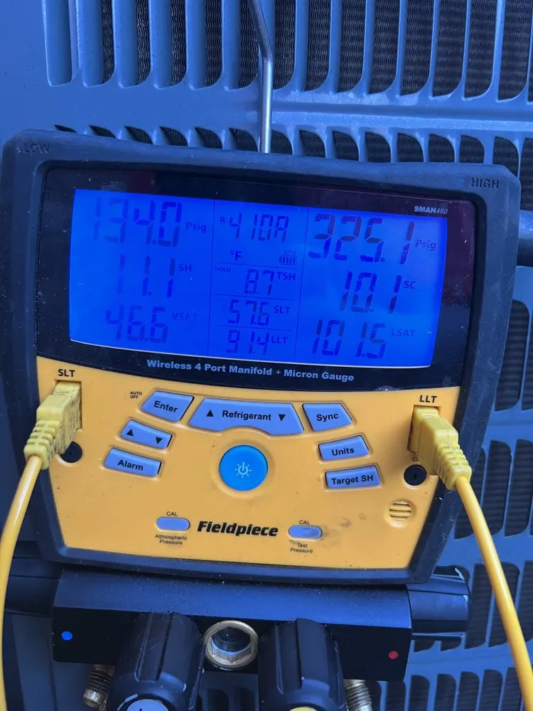 Slide of Cool Leo Ac & Heat