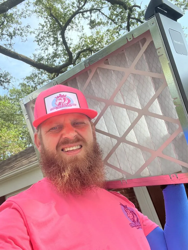 Slide of Cool Leo Ac & Heat